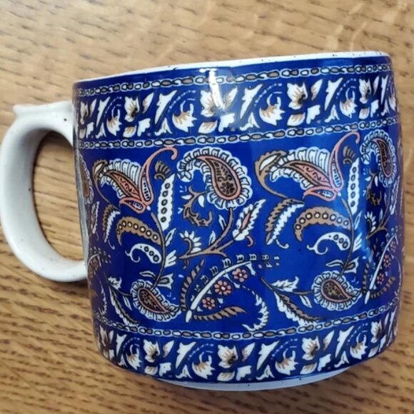 Anthropologie Block Letter Coffee Cup Mug - Picture 3 of 4